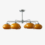Oval Persimmon Chandelier - Lamp Outdoor