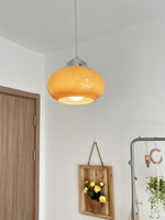 Oval Persimmon Pendant Light - Lamp Outdoor