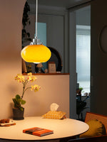 Oval Persimmon Pendant Light - Lamp Outdoor
