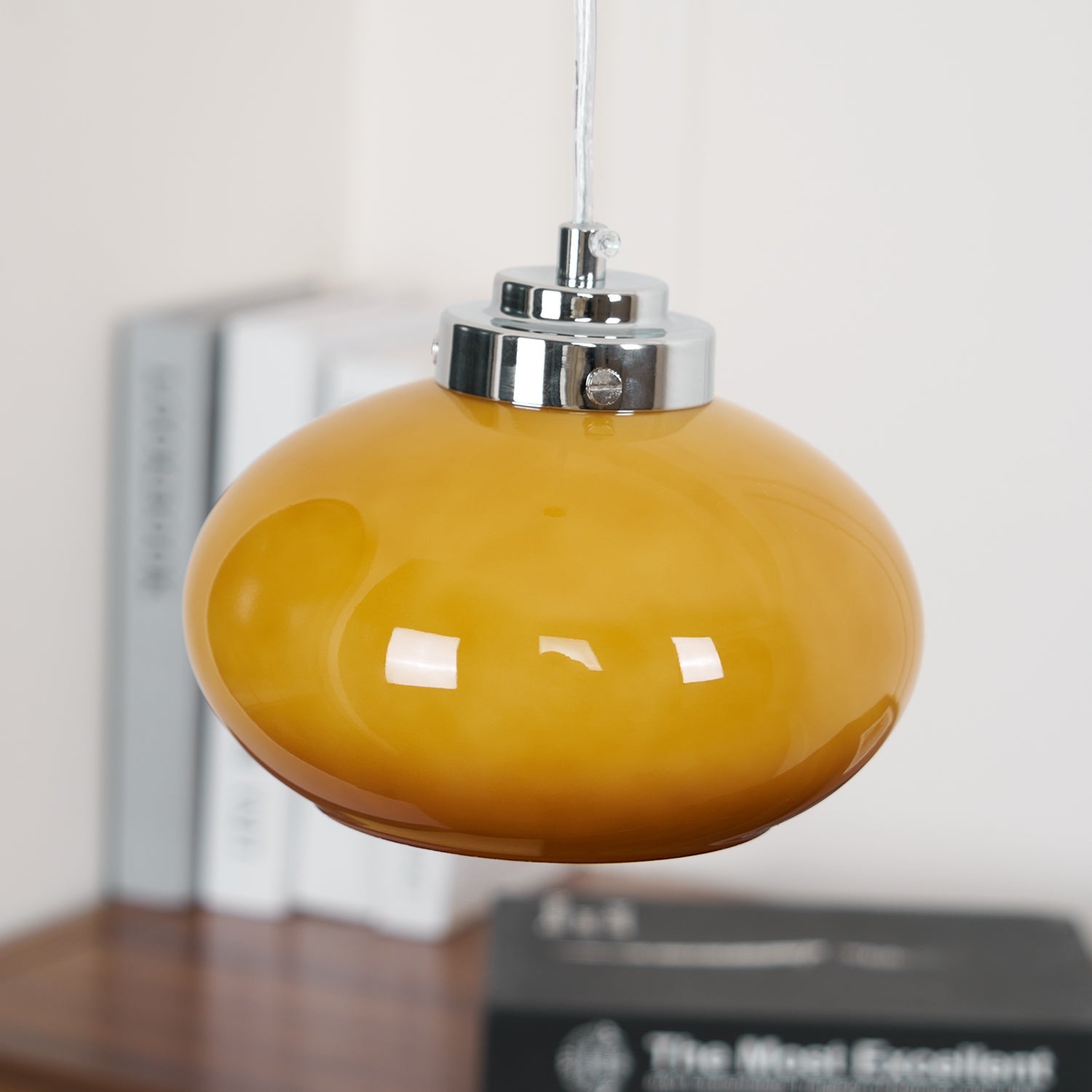 Oval Persimmon Pendant Light - Lamp Outdoor
