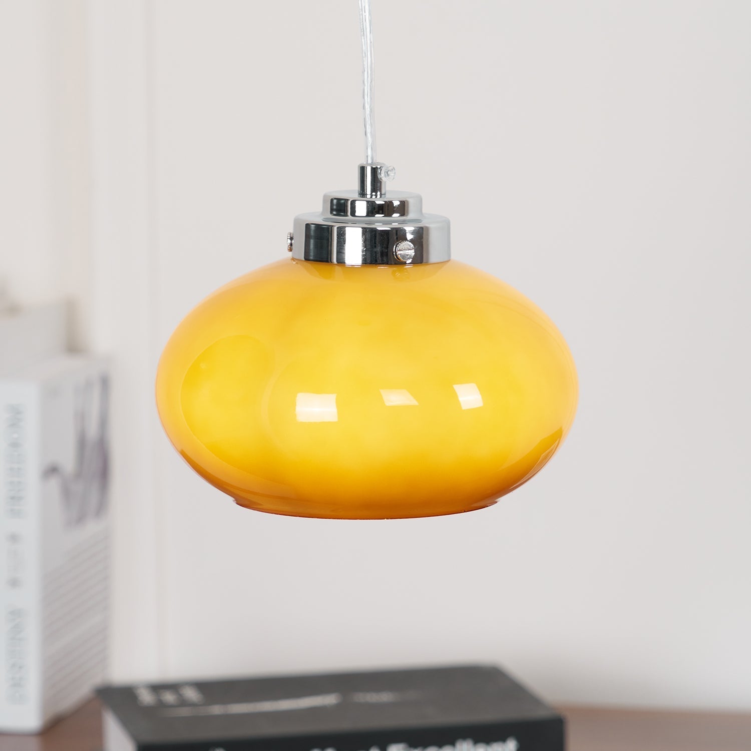 Oval Persimmon Pendant Light - Lamp Outdoor
