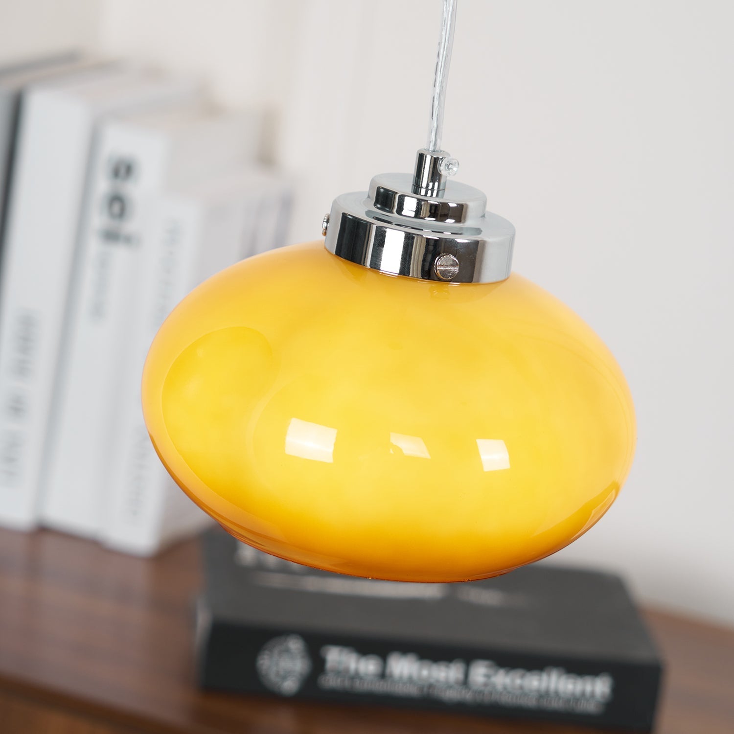 Oval Persimmon Pendant Light - Lamp Outdoor