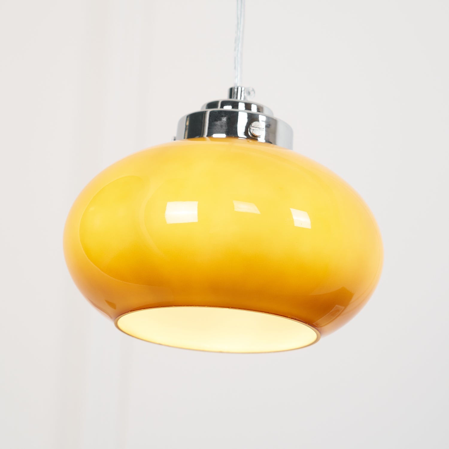 Oval Persimmon Pendant Light - Lamp Outdoor