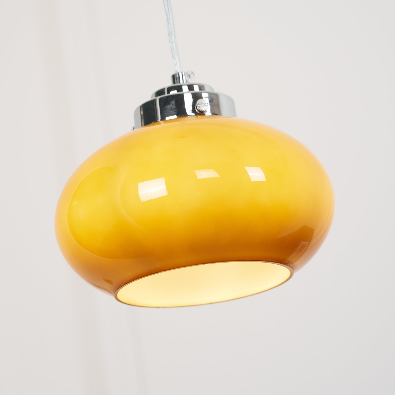 Oval Persimmon Pendant Light - Lamp Outdoor