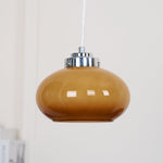 Oval Persimmon Pendant Light - Lamp Outdoor