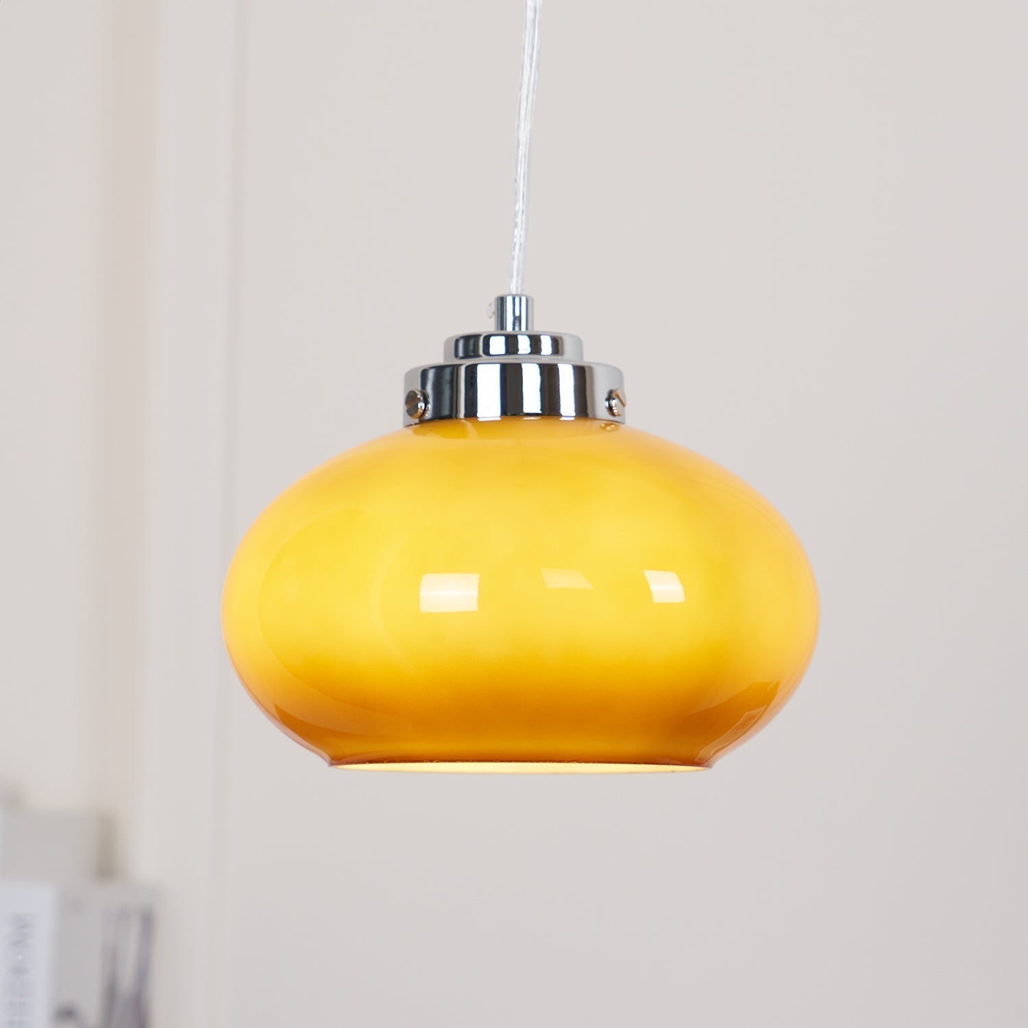 Oval Persimmon Pendant Light - Lamp Outdoor