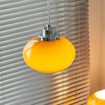 Oval Persimmon Pendant Light - Lamp Outdoor