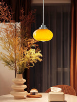 Oval Persimmon Pendant Light - Lamp Outdoor