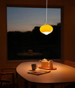 Oval Persimmon Pendant Light - Lamp Outdoor