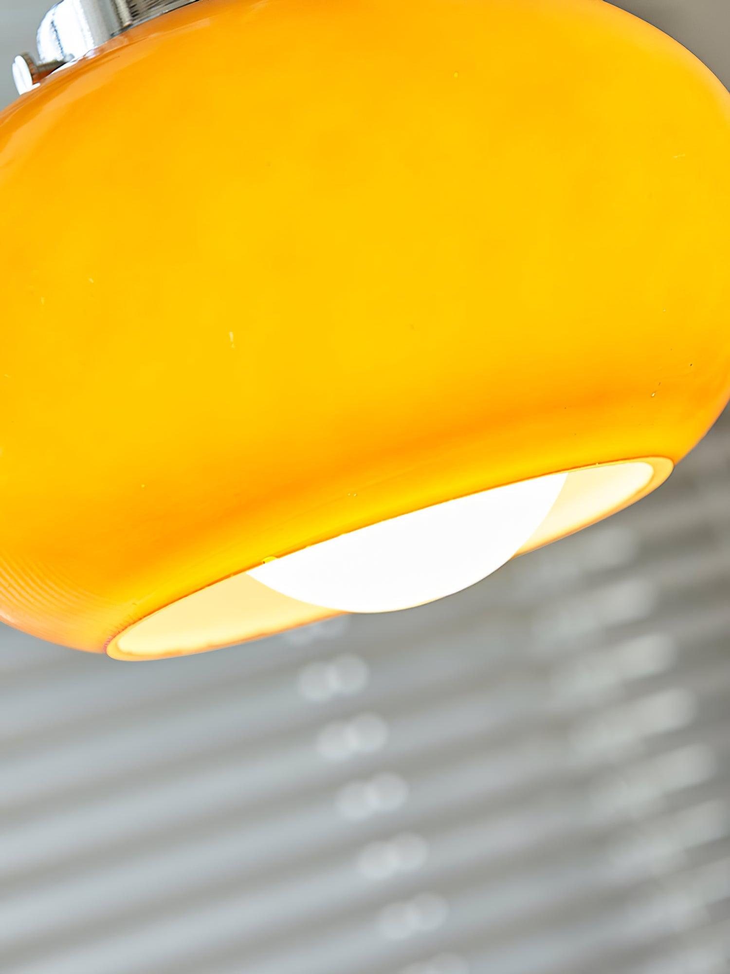 Oval Persimmon Pendant Light - Lamp Outdoor