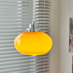 Oval Persimmon Pendant Light - Lamp Outdoor