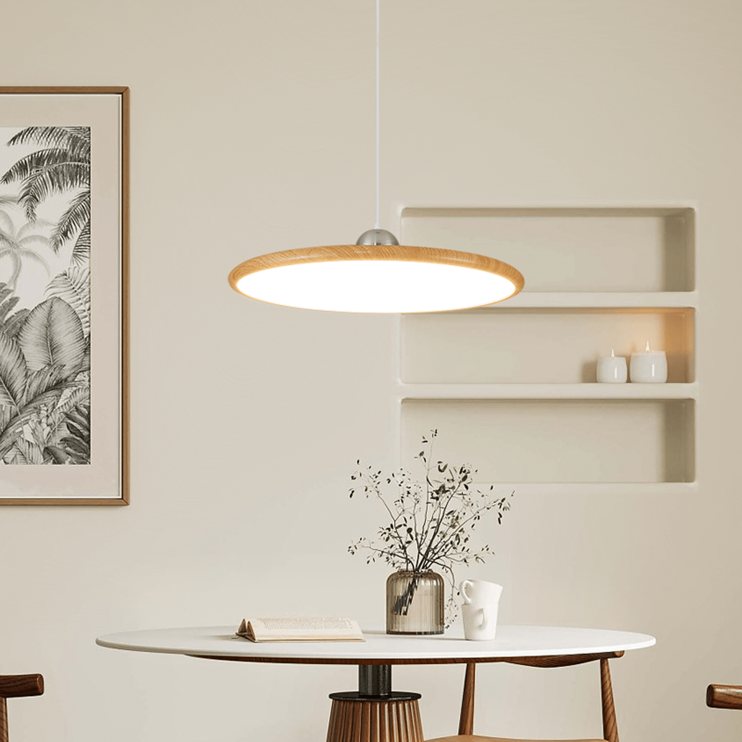 Chole Minimalist Metal Pendant Light - Lamp Outdoor