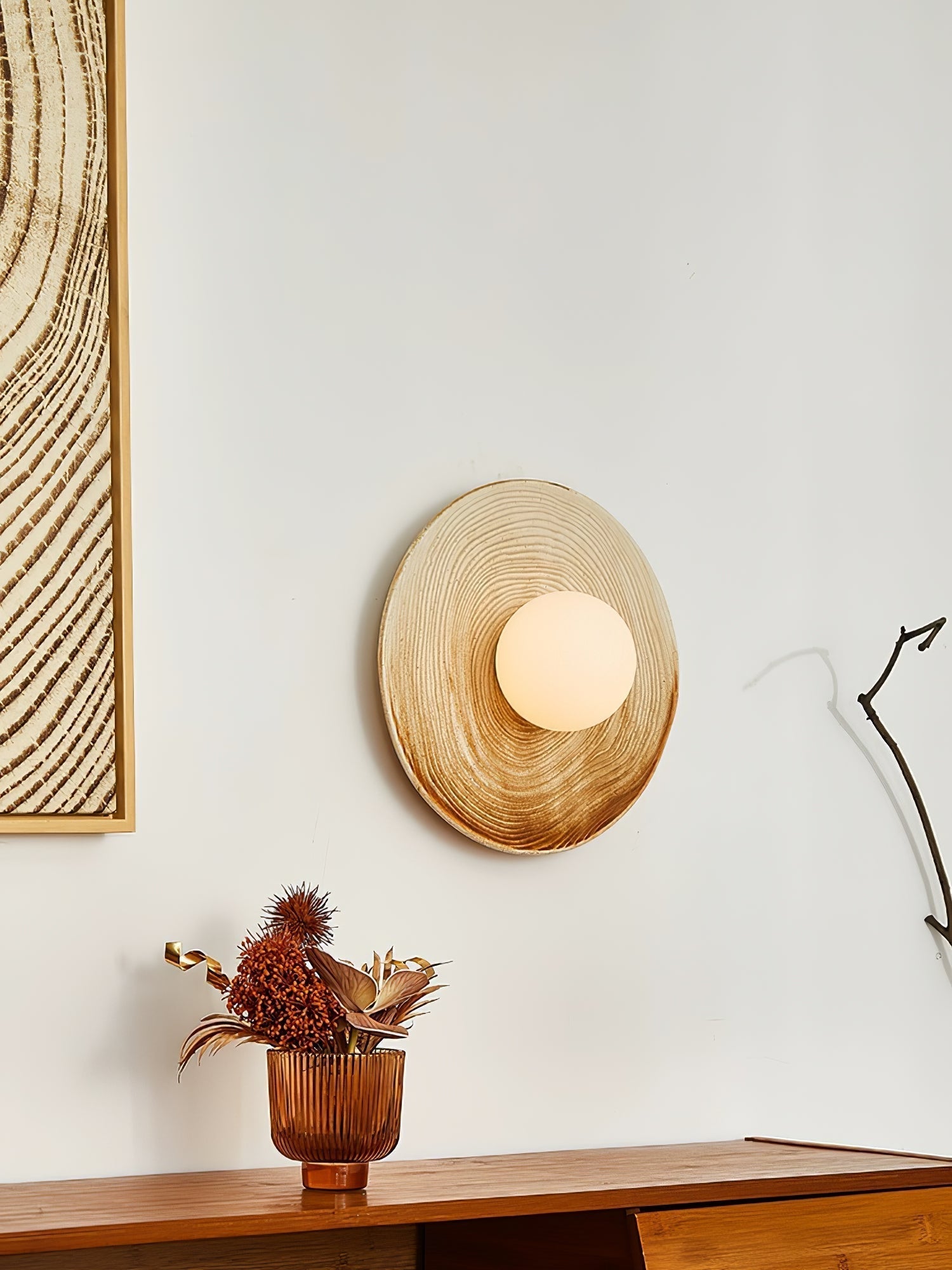 Ovalo Ceramic Sconce - Lamp Outdoor