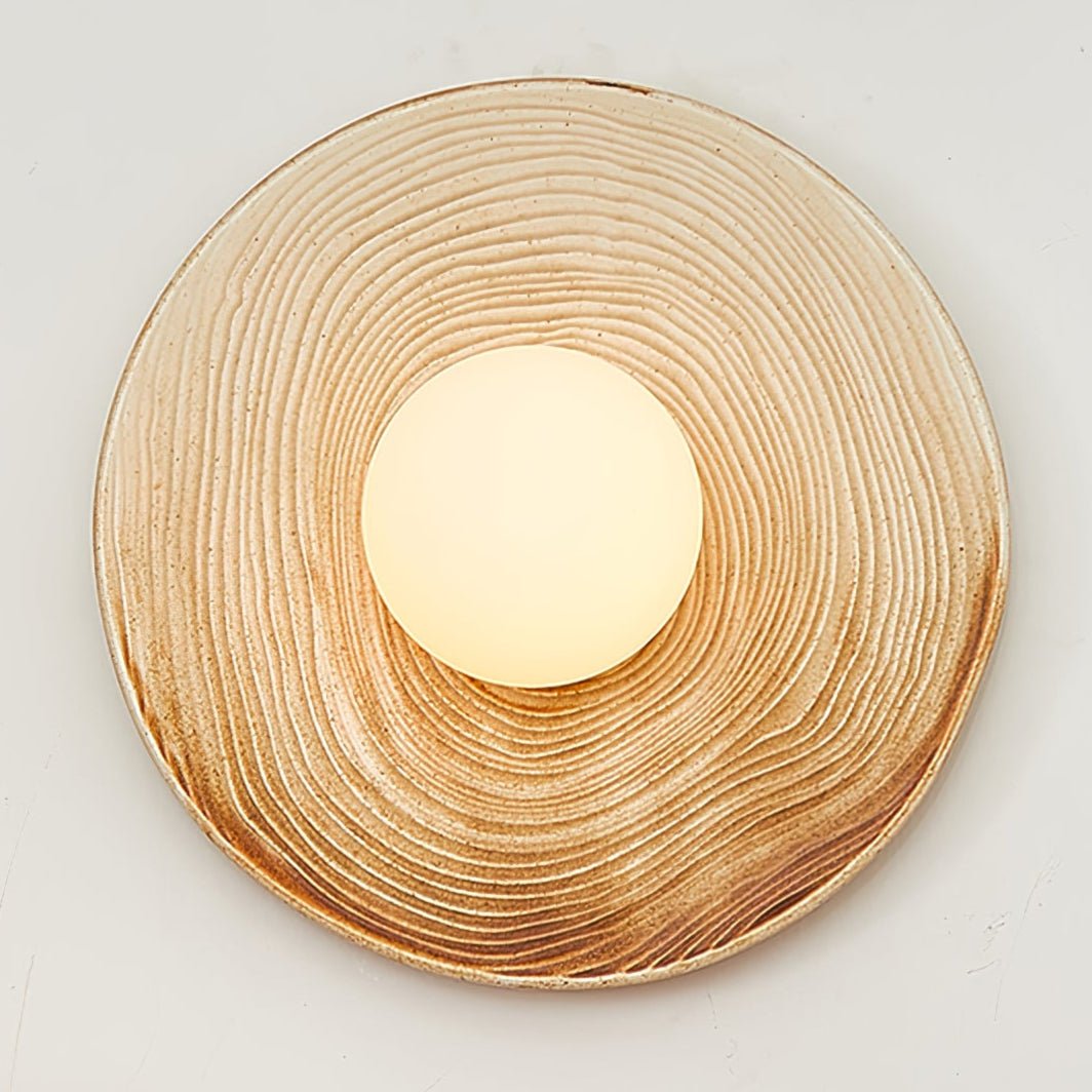 Ovalo Ceramic Sconce - Lamp Outdoor