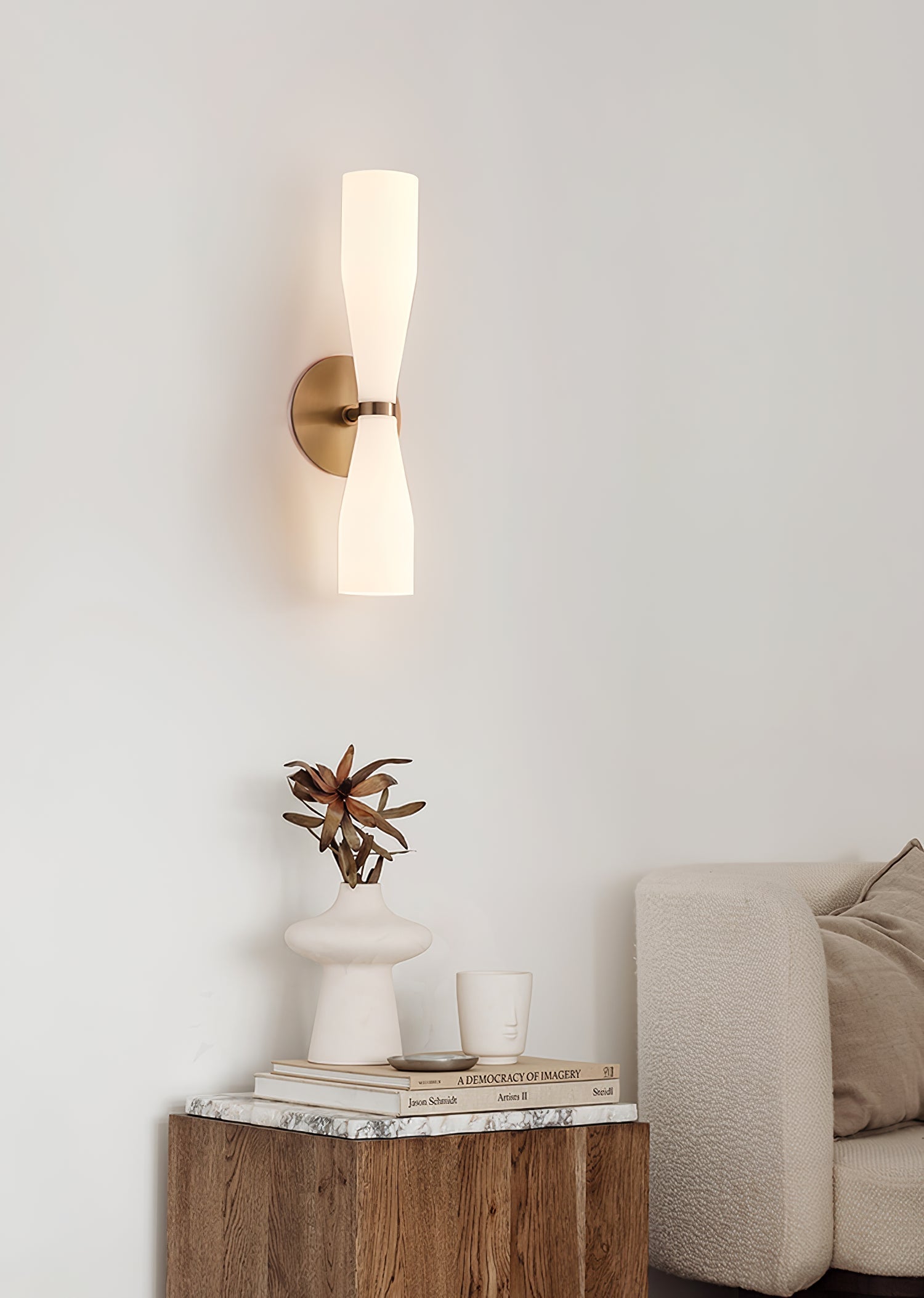 Torch Modern Glass Wall Light - Lamp Outdoor