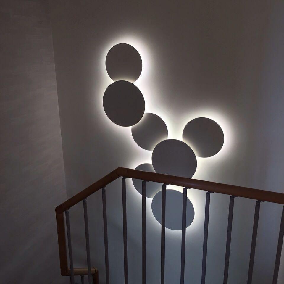 Geometric Disc Wall Lamp - Lamp Outdoor