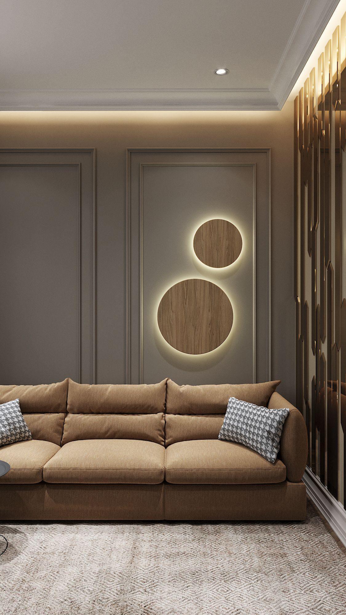 Geometric Disc Wall Lamp - Lamp Outdoor