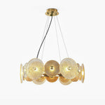 Zeveleth Postmodern Luxury Art Metal Crystal Chandelier - Lamp Outdoor