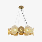 Zeveleth Postmodern Luxury Art Metal Crystal Chandelier - Lamp Outdoor