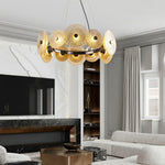 Zeveleth Postmodern Luxury Art Metal Crystal Chandelier - Lamp Outdoor