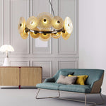 Zeveleth Postmodern Luxury Art Metal Crystal Chandelier - Lamp Outdoor