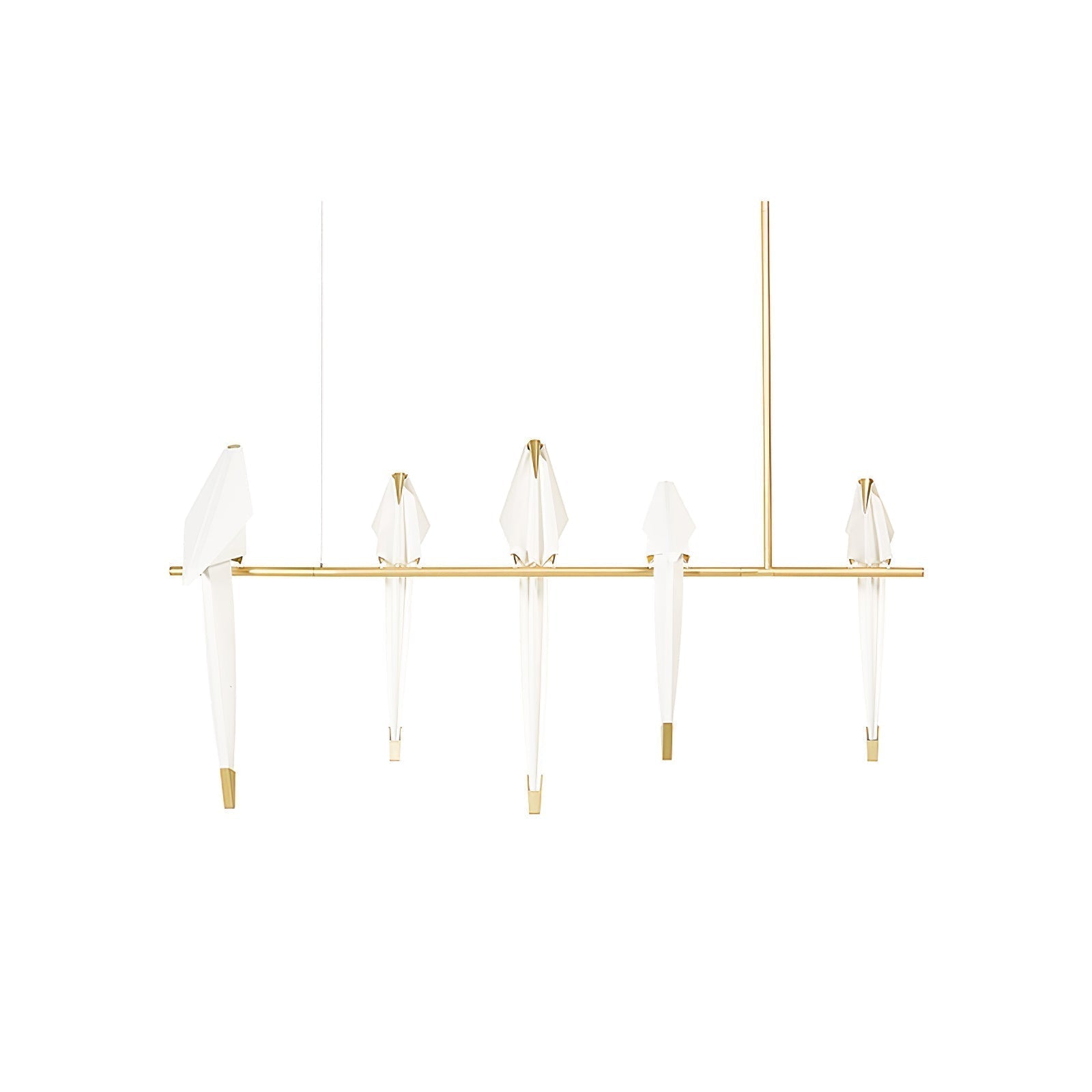 Paper Crane Bird LED Chandelier - Lamp Outdoor