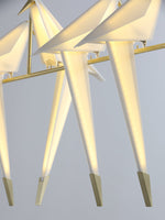 Paper Crane Bird LED Chandelier - Lamp Outdoor