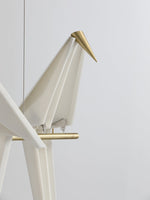 Paper Crane Bird LED Chandelier - Lamp Outdoor