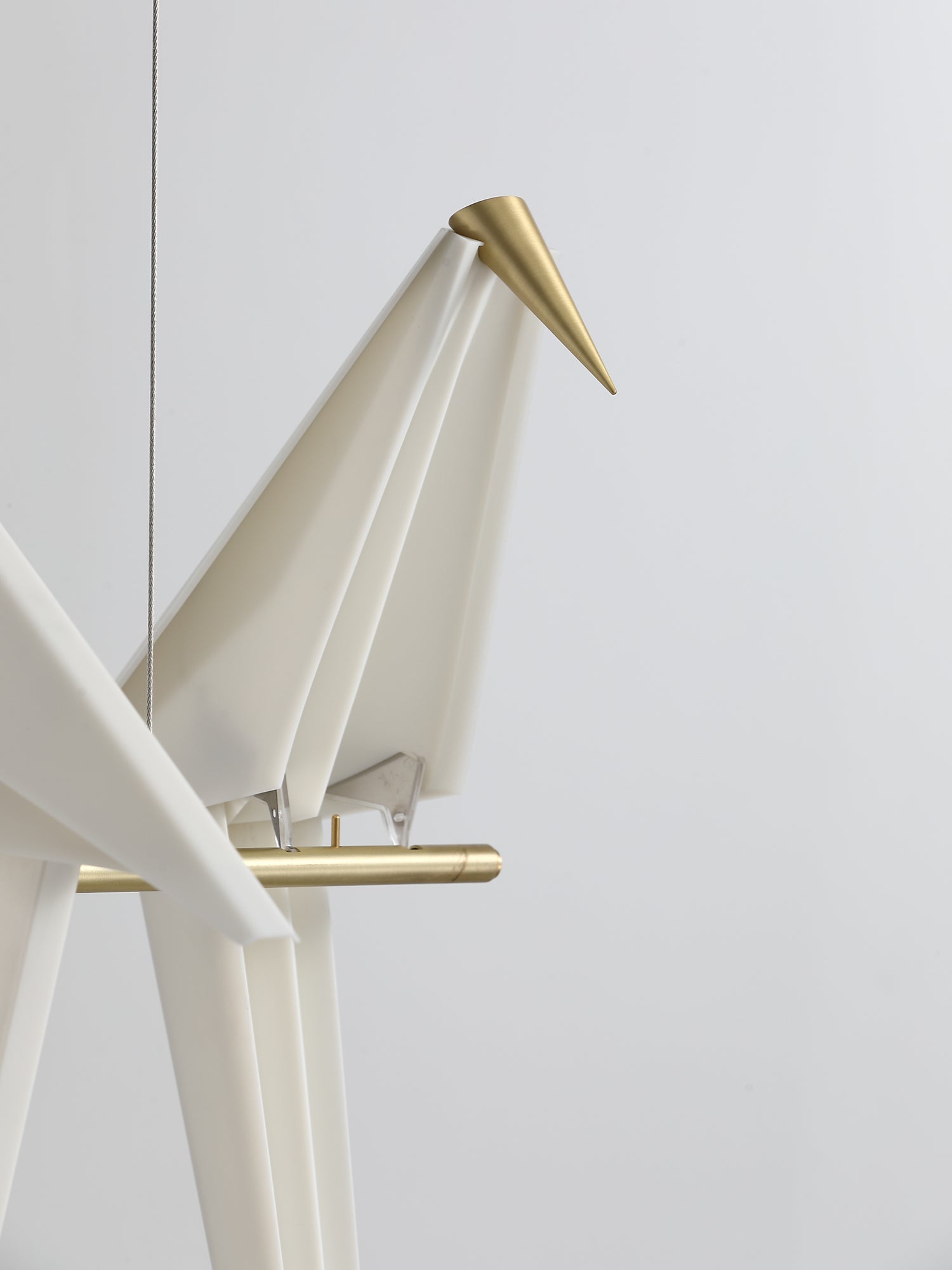 Paper Crane Bird LED Chandelier - Lamp Outdoor