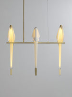 Paper Crane Bird LED Chandelier - Lamp Outdoor