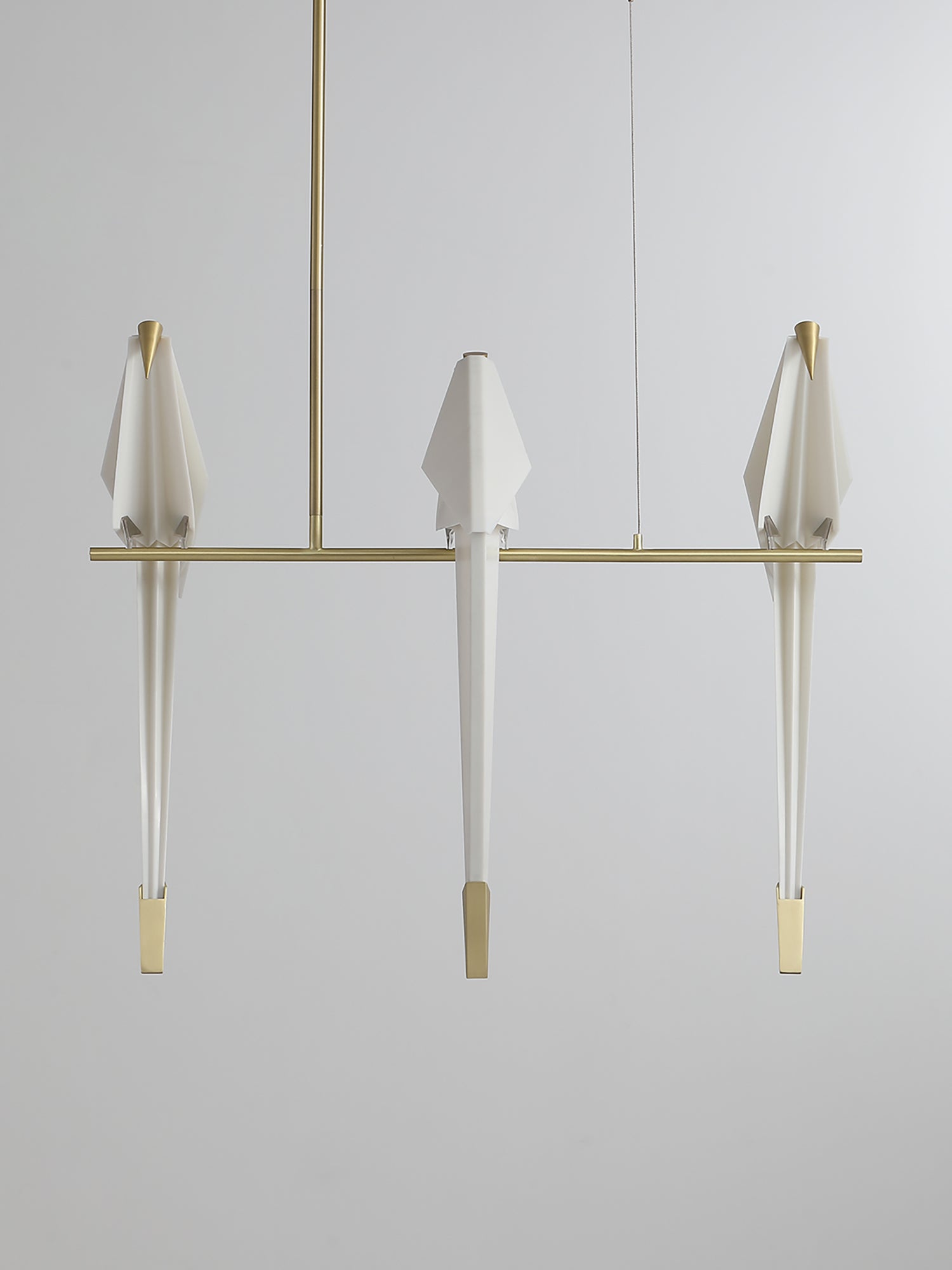 Paper Crane Bird LED Chandelier - Lamp Outdoor