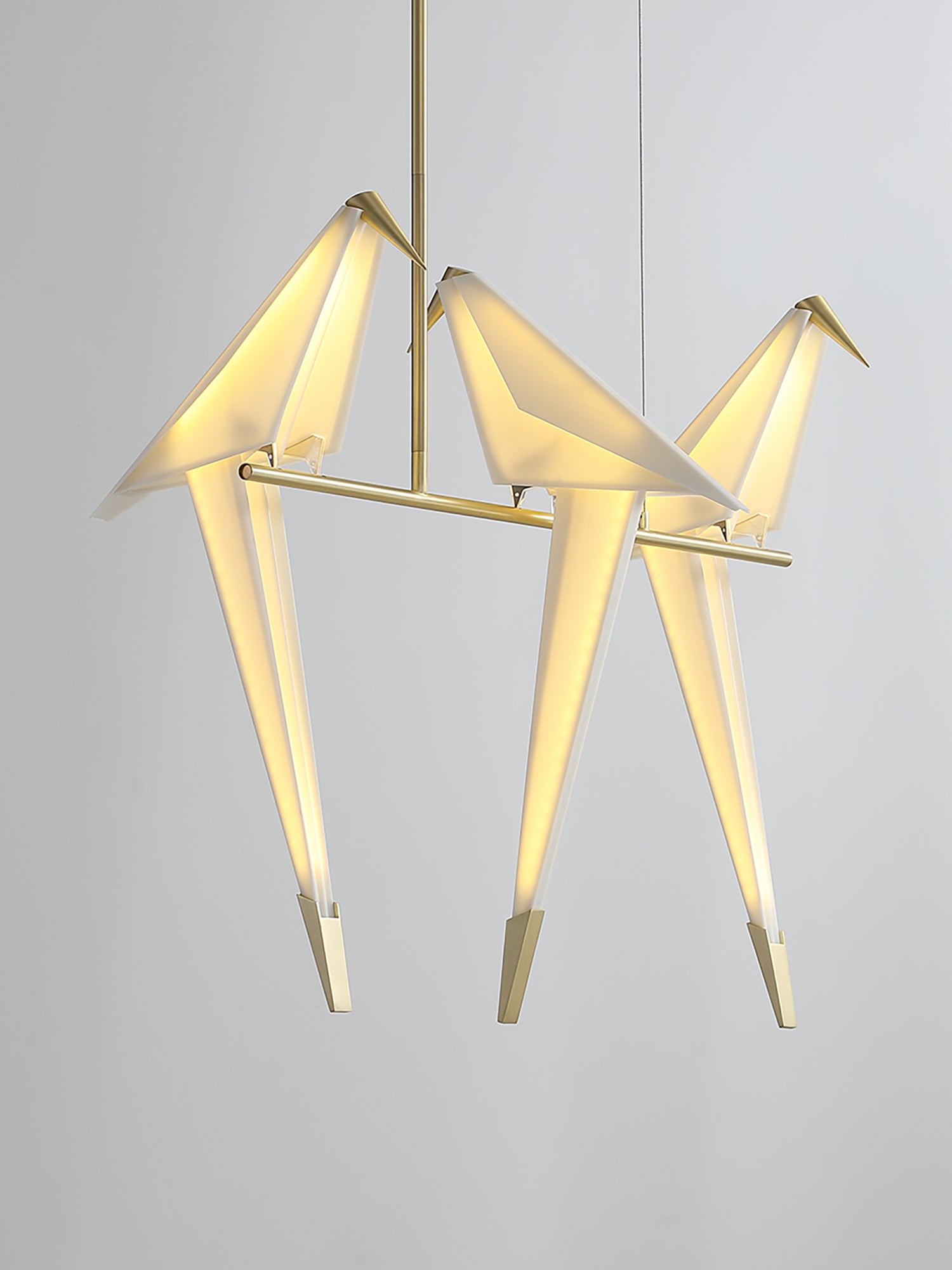 Paper Crane Bird LED Chandelier - Lamp Outdoor