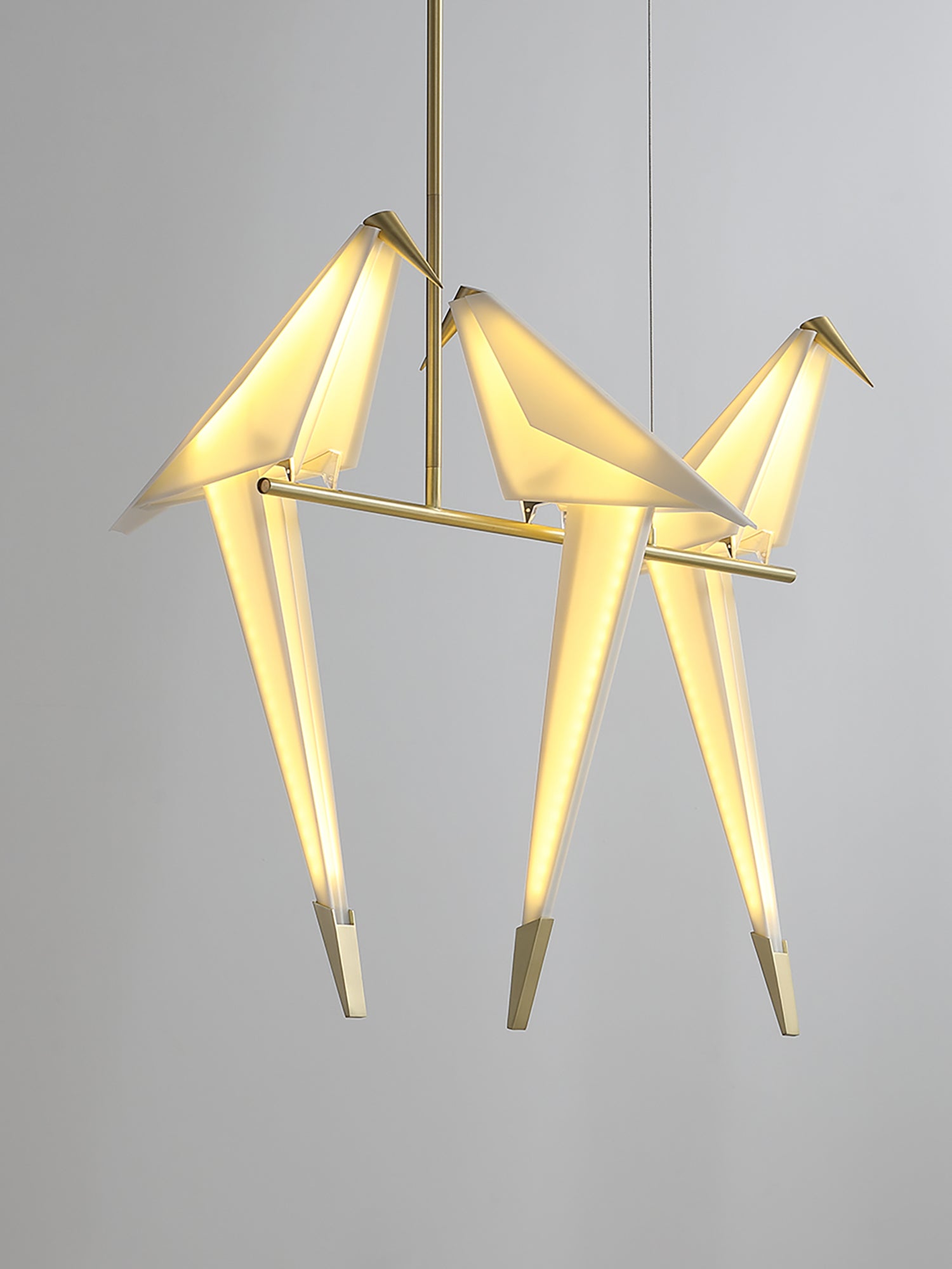 Paper Crane Bird LED Chandelier - Lamp Outdoor