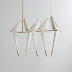Paper Crane Bird LED Chandelier - Lamp Outdoor