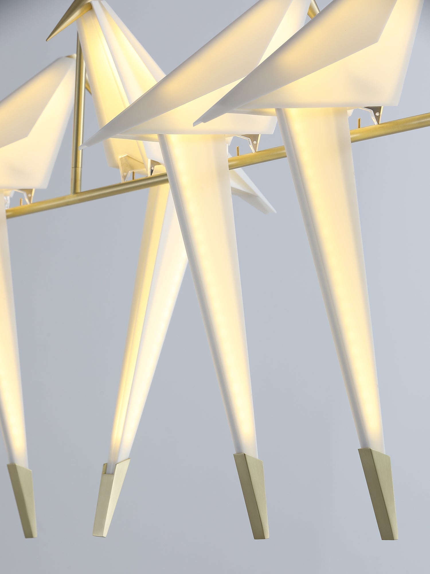 Paper Crane Bird LED Chandelier - Lamp Outdoor