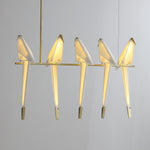 Paper Crane Bird LED Chandelier - Lamp Outdoor
