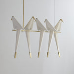 Paper Crane Bird LED Chandelier - Lamp Outdoor