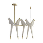 Paper Crane Bird LED Chandelier - Lamp Outdoor