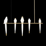 Paper Crane Bird LED Chandelier - Lamp Outdoor
