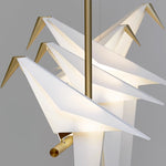 Paper Crane Bird LED Chandelier - Lamp Outdoor
