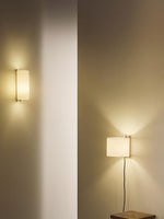 Aura Minimalist Fabric Wall Light - Lamp Outdoor