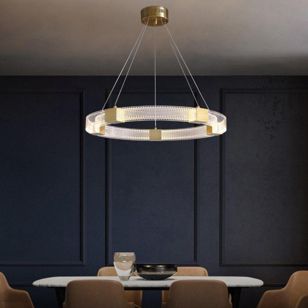 Parallel Ring LED Chandelier - Lamp Outdoor