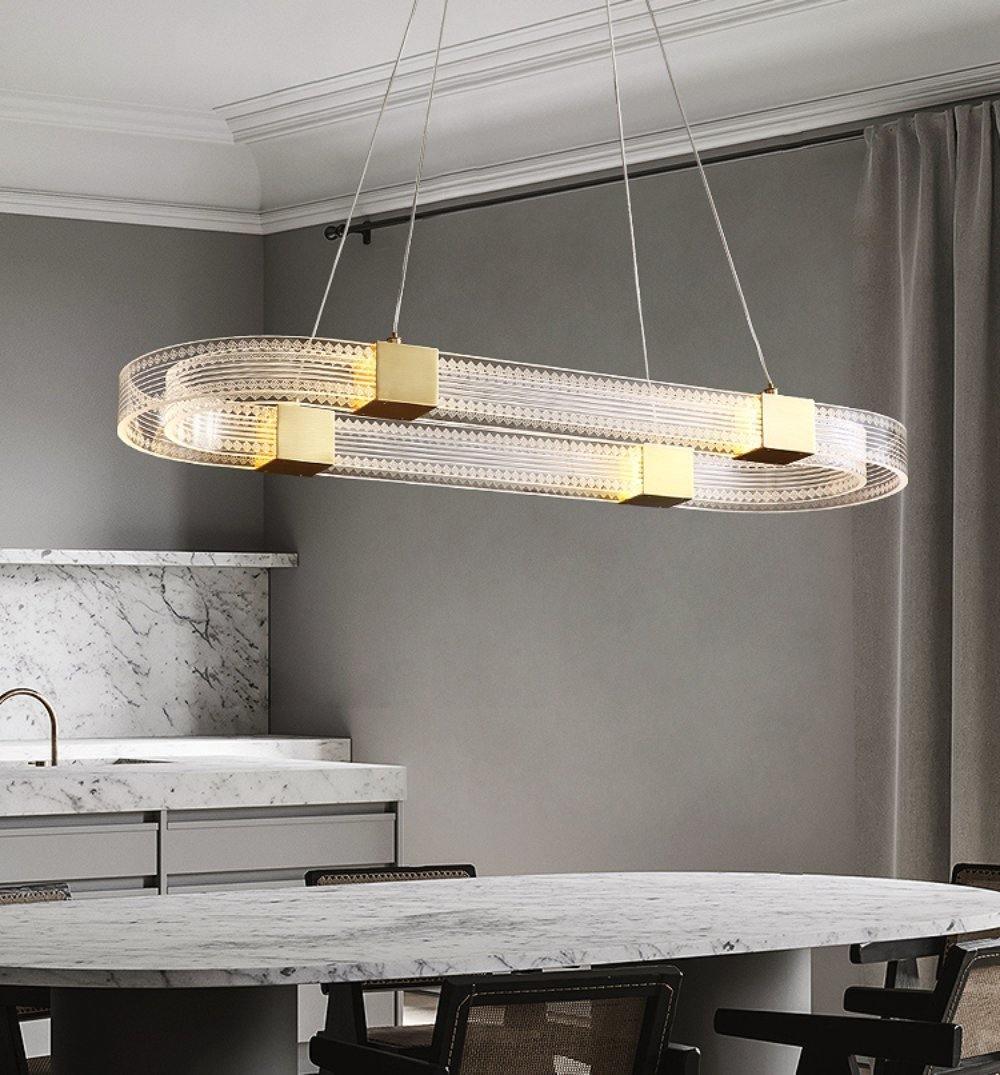 Parallel Ring LED Chandelier - Lamp Outdoor