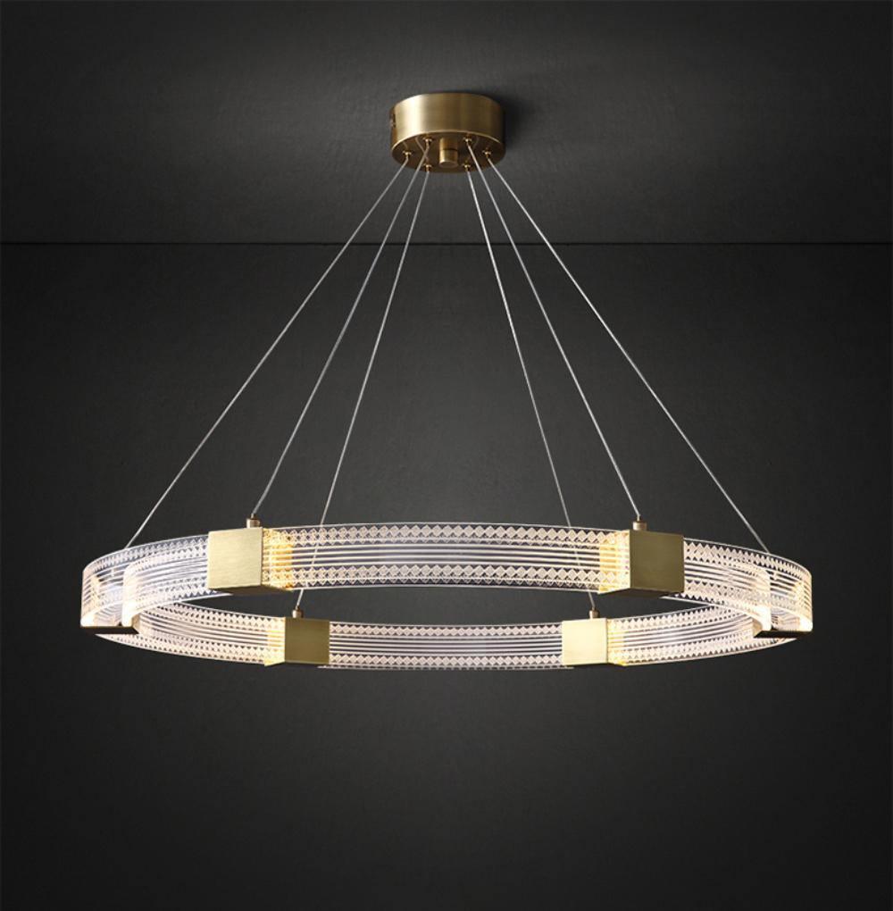 Parallel Ring LED Chandelier - Lamp Outdoor