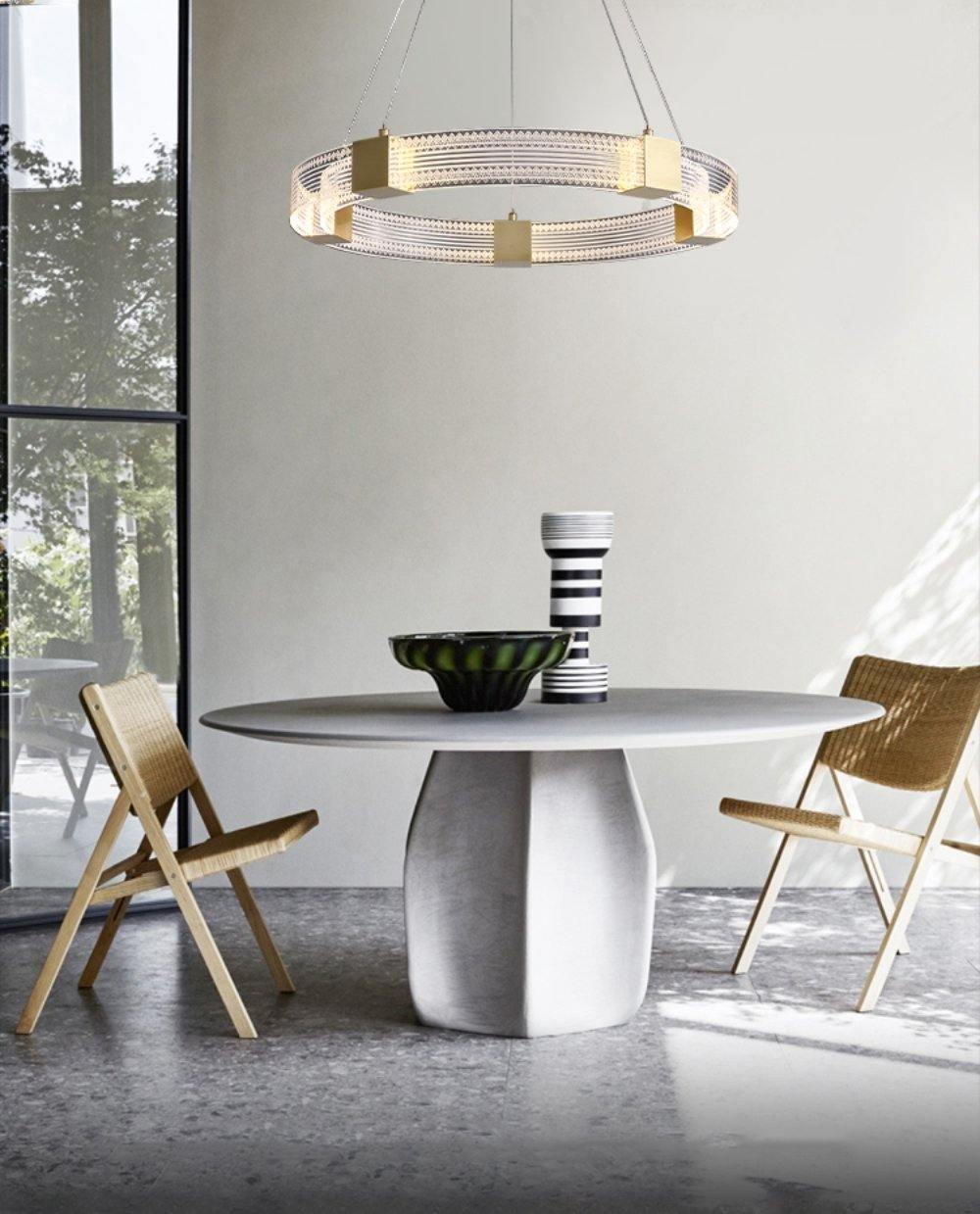 Parallel Ring LED Chandelier - Lamp Outdoor