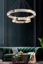 Parallel Ring LED Chandelier - Lamp Outdoor
