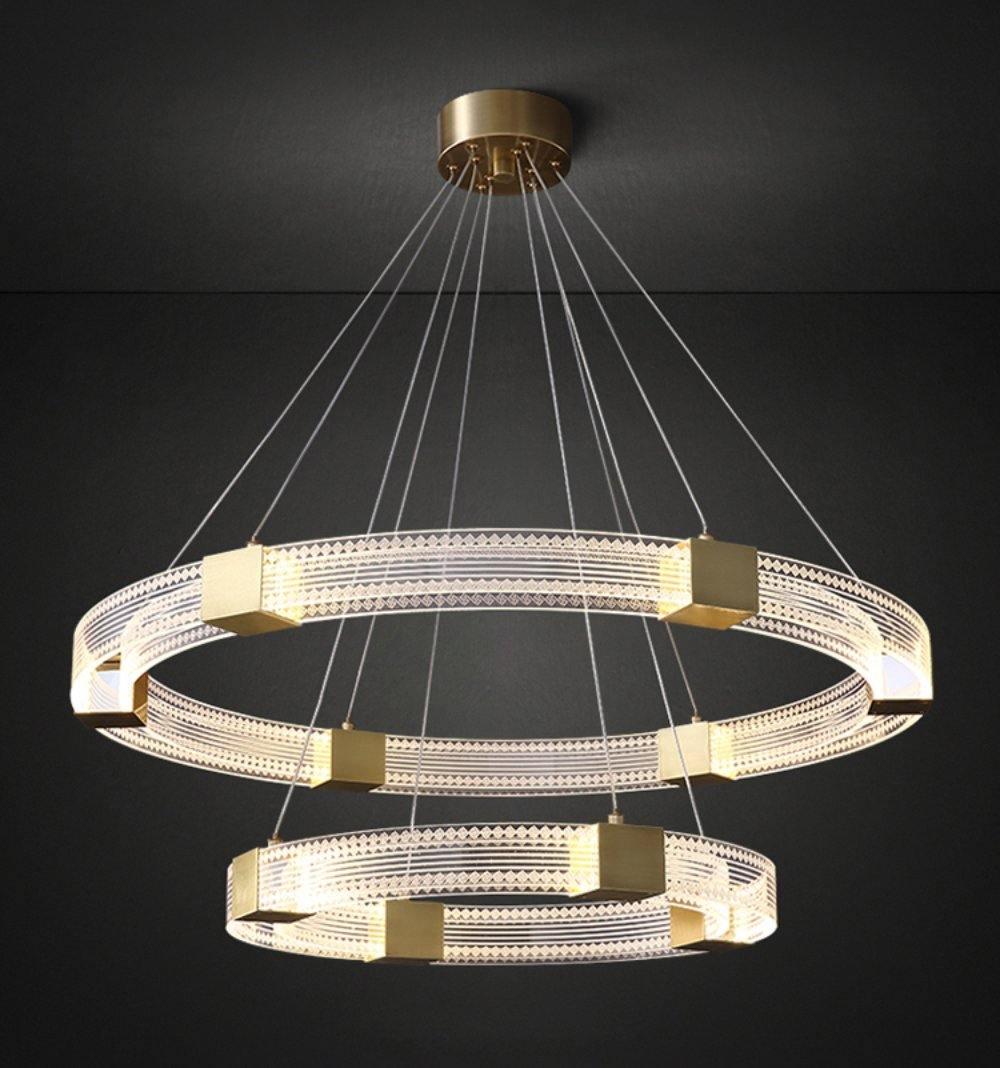 Parallel Ring LED Chandelier - Lamp Outdoor
