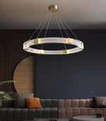 Parallel Ring LED Chandelier - Lamp Outdoor