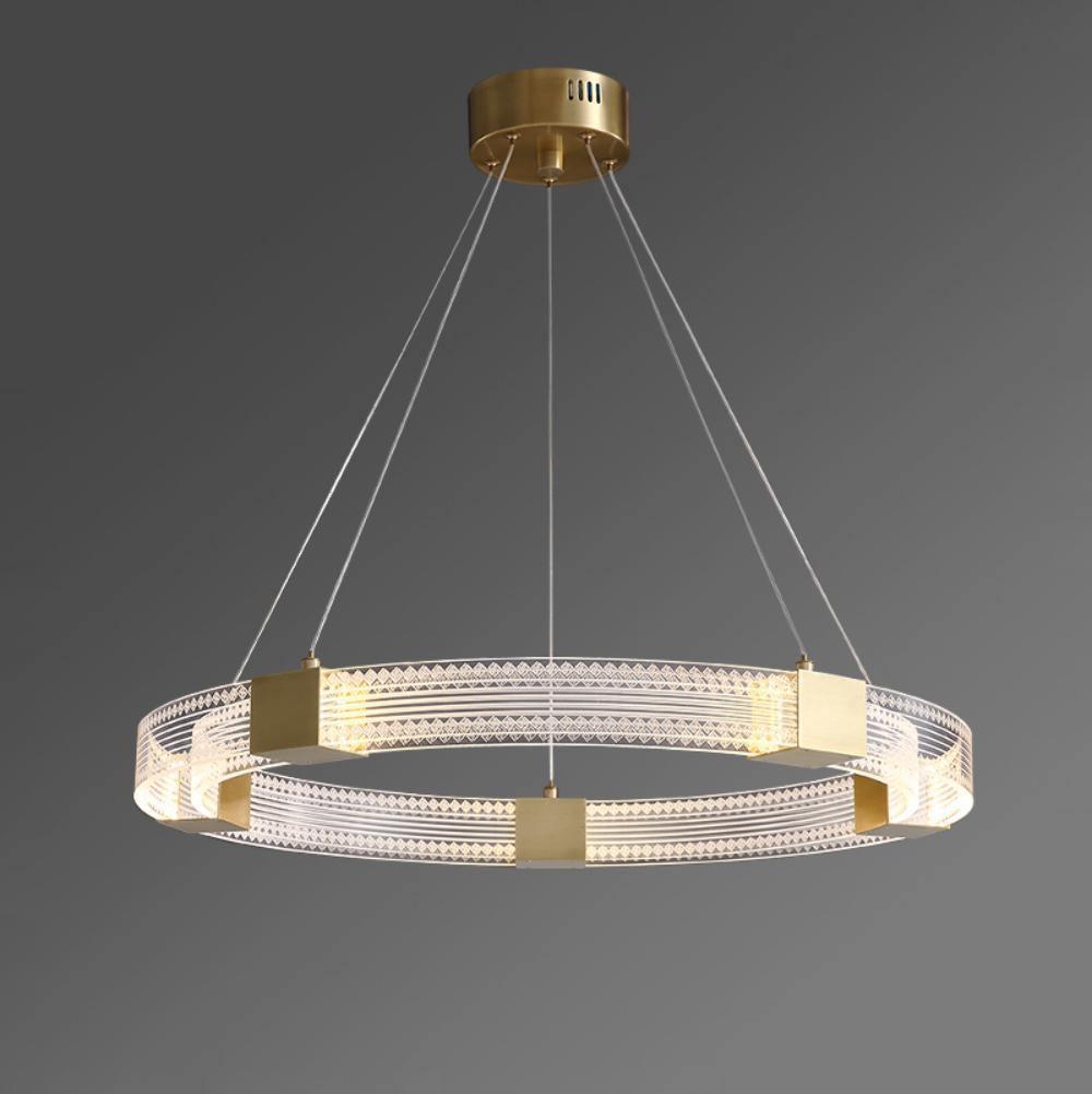 Parallel Ring LED Chandelier - Lamp Outdoor