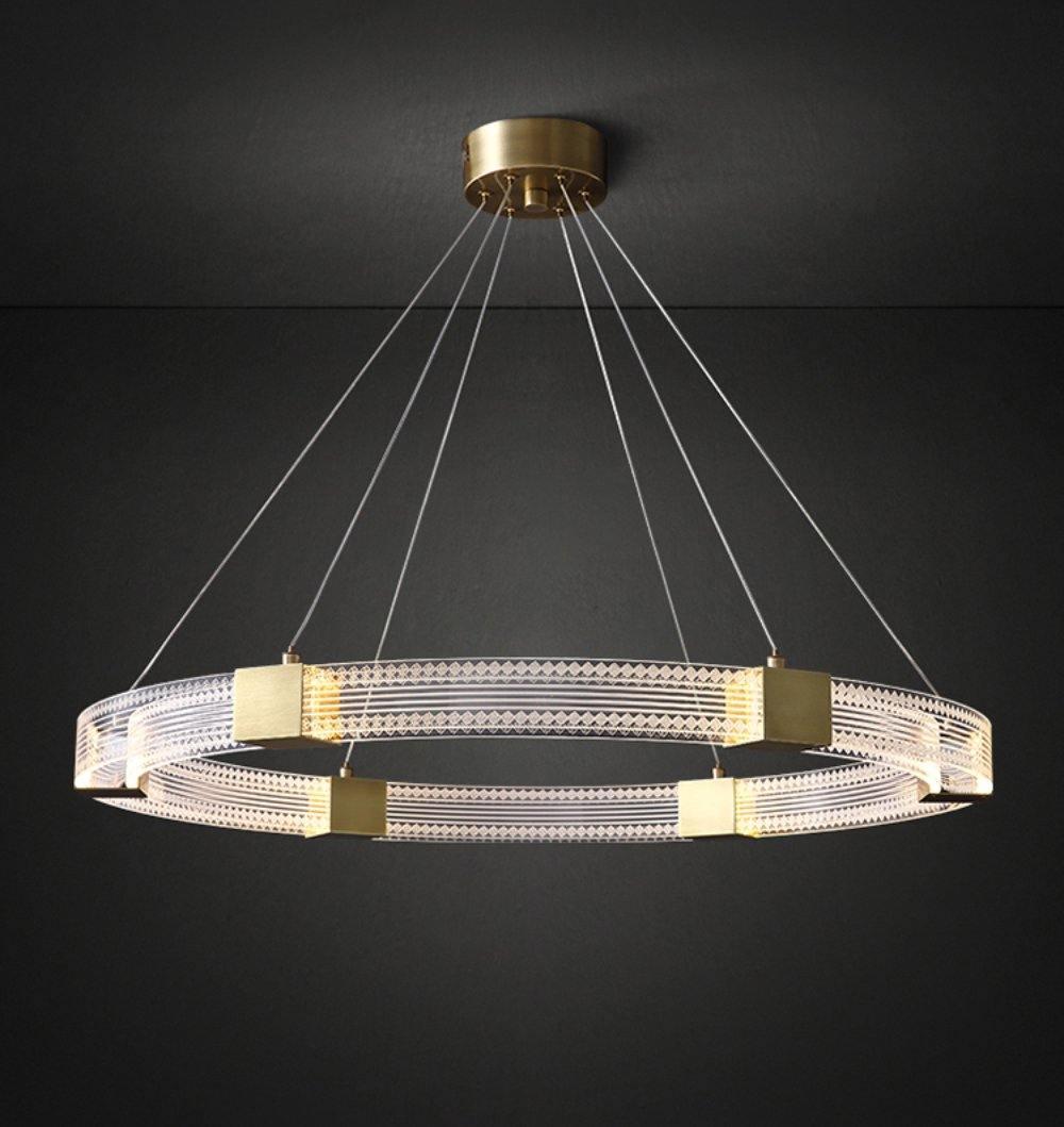 Parallel Ring LED Chandelier - Lamp Outdoor